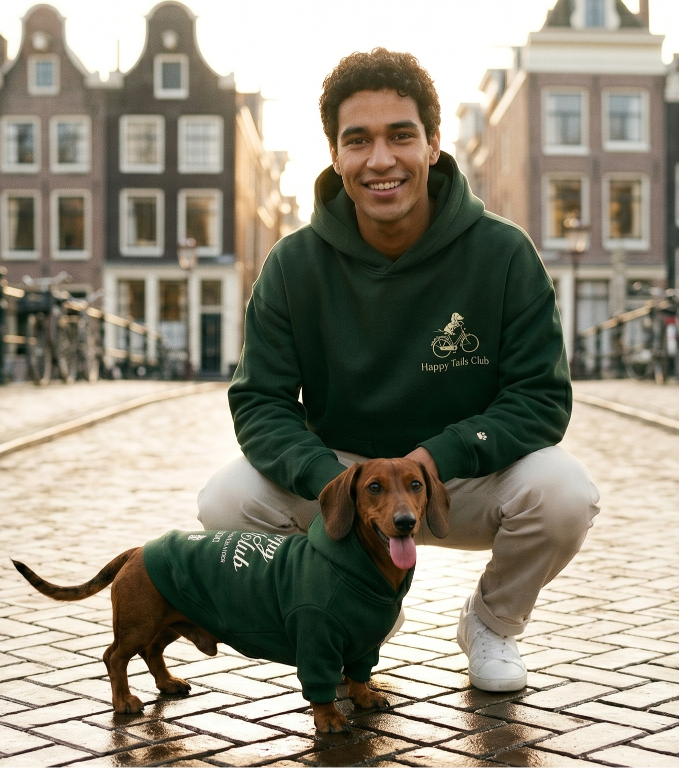 Matching hoodies for you and your dog
